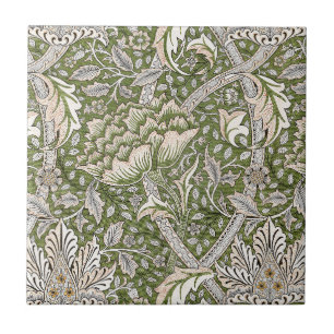 : William Morris Windrush Padrão Verde: Vintage