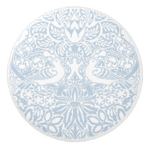 William Morris'Dove e Rosa Cerâmica Knob