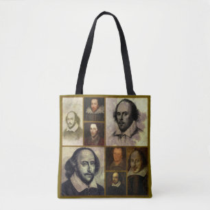 William Shakespeare Polyester Bolsa