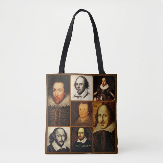 William Shakespeare Polyester Bolsa (Frente)