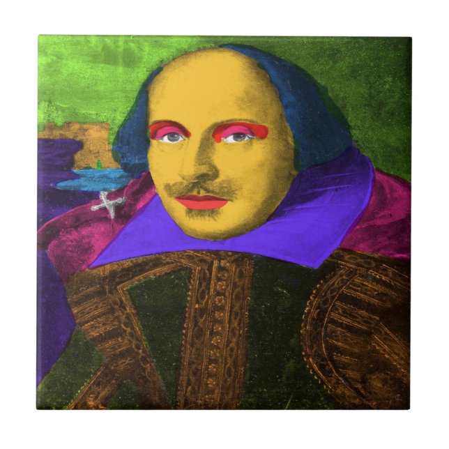 William Shakespeare Pop Art (Frente)