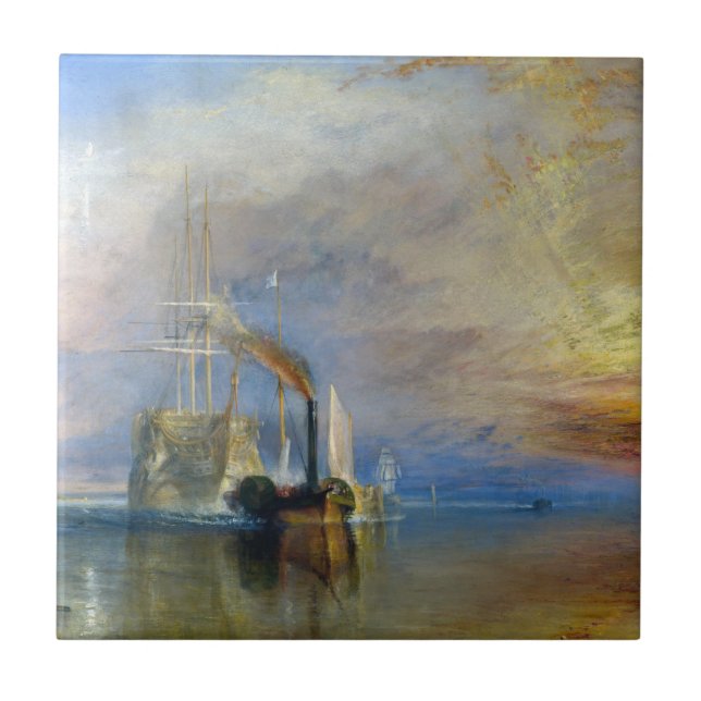 William Turner - O Fighting Temeraire (Frente)