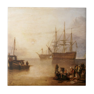 William Turner - O Sol Se Estabelecendo Através Da