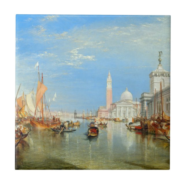William Turner - Veneza, Dogana & San Giorgio (Frente)
