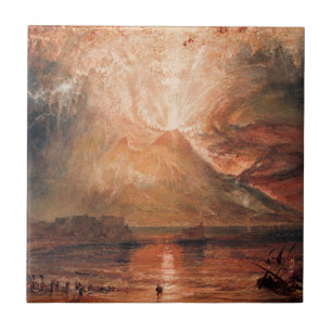 William Turner - Vesúvio em Erupção