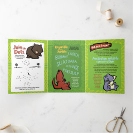 Willife Kookaburra - Quebra-cabeça - Cartão de Sau