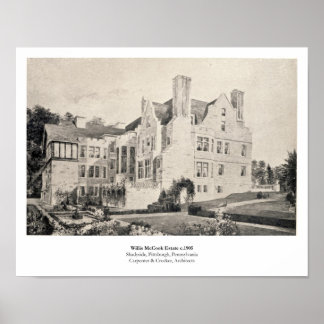 Willis McCook Estate Poster