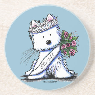Willow Westie Terrier Porta copos
