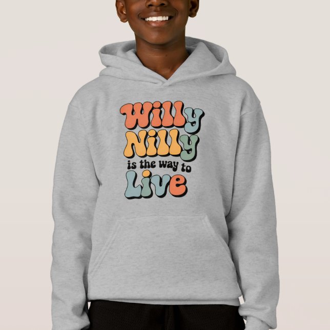 Willy Nilly é a maneira de viver a colheita (Frente)