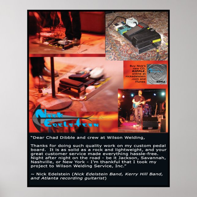 Wilson Welding Poster (Frente)