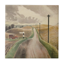 Wiltshire Landscape (por Eric Ravilious)