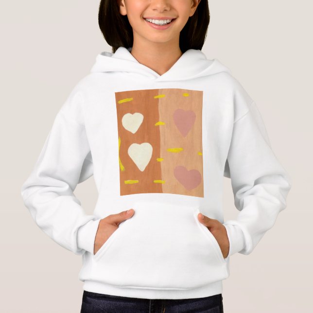 Wind Love Girls Pullover Hoodie (Frente)