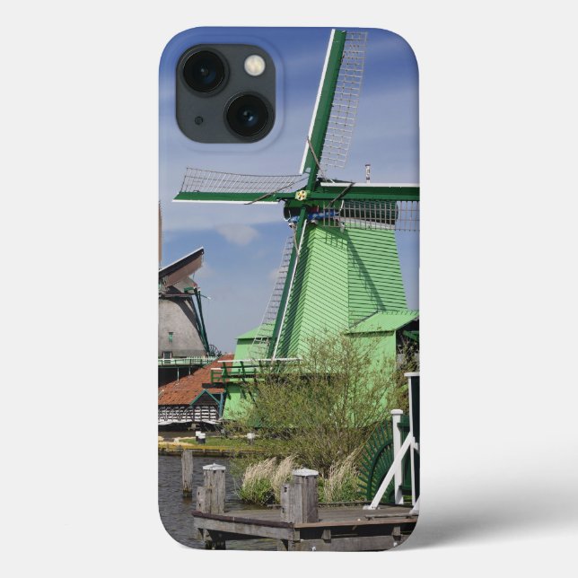 Windmill, Zaanse Schans, Holland, Países Baixos 2 (Verso)
