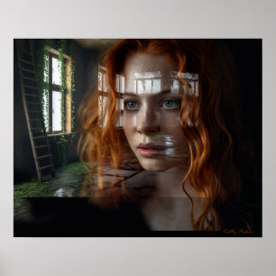 "Windows Refletido" Art Poster Katty Pulsar