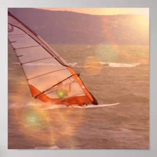 Windsurf o poster do design