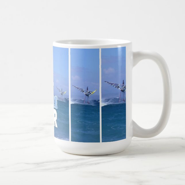 Windsurfer na caneca do ar (Direita)