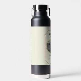 Wine Label Water Bottle
