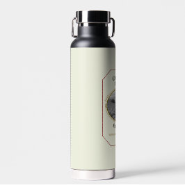 Wine Label Water Bottle