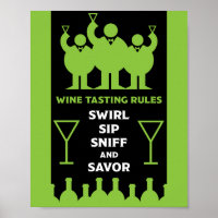 Wine Tasters  Poster