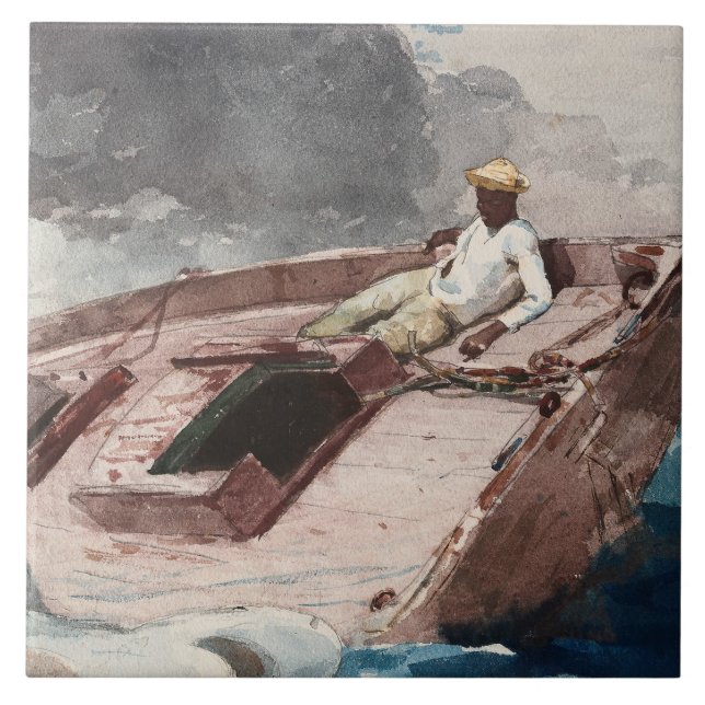 Winslow Homer - A Corrente do Golfo (Frente)