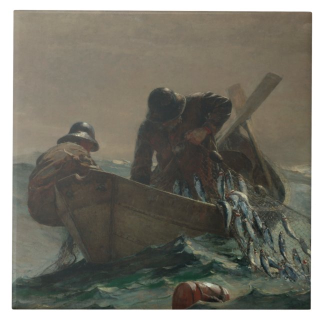 Winslow Homer - A Rede De Arenque (Frente)