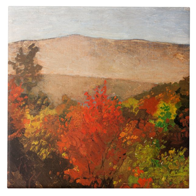 Winslow Homer, Copas de Árvores de Outono, (Frente)