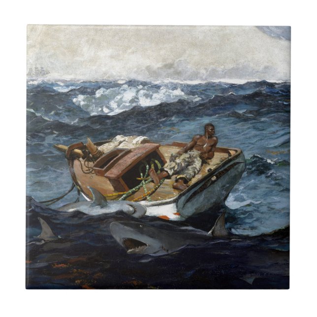 Winslow Homer o Gulf Stream (Frente)