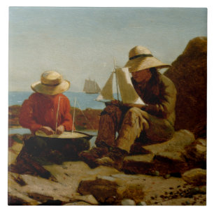 Winslow Homer - Os Construtores De Barcos