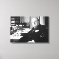 Winston Churchill Canvas