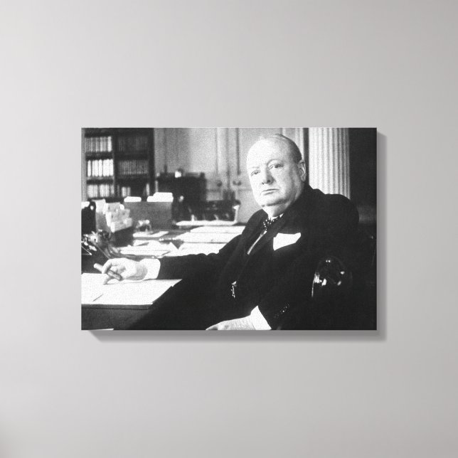 Winston Churchill Canvas (Frente)