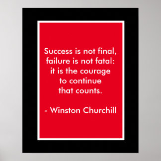 Winston Churchill Cote; Poster de sucesso