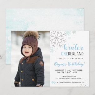Winter Birthday maravilederland fotografia convite