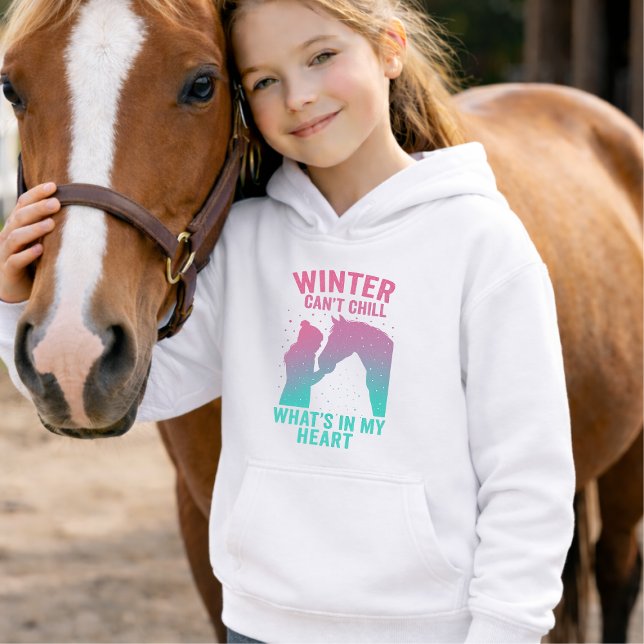 Winter Can’t Chill What’s in My Heart Hoodie (Criador carregado)