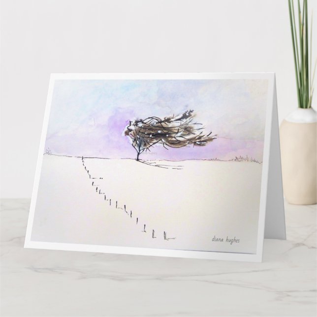 "Winter" - Cartão Saudável (Frente)