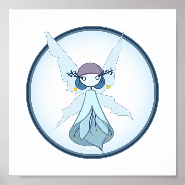 Winter Faerie Impressão (Frente)