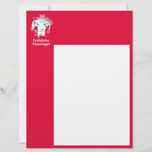 Winter Great Dane (Frente)