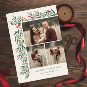 Winter Greenery Ivory 3 Foto Natal