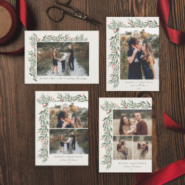 Winter Greenery Ivory Foto Natal