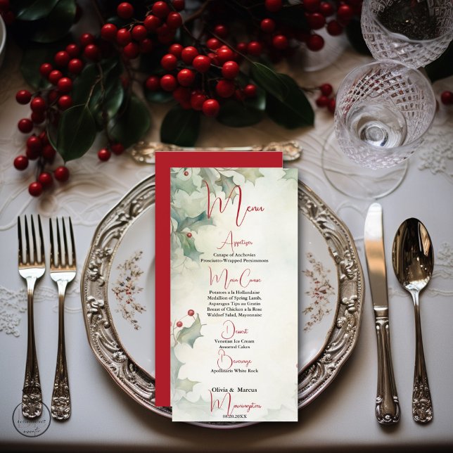 Winter Holly e Berries (Criador carregado)