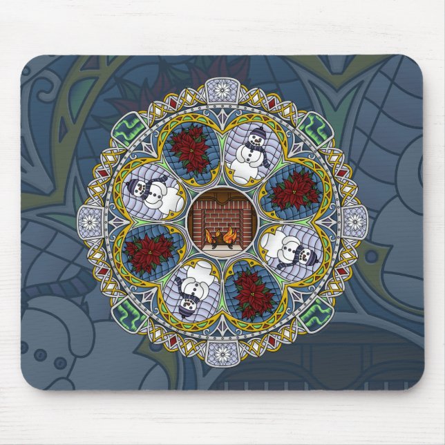 Winter Nouveau Mousepad (Frente)