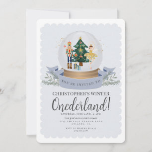 Winter Onederland Nutcracker convida primeiro aniv