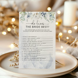 Winter Quem conhece o melhor jogo da noiva