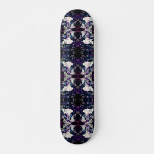 Winter Rose and Butterflies Skateboard Gift
