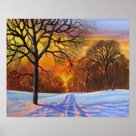 Winter Scape/ Poster