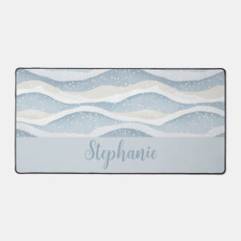 Winter Watercolor Snowfall Wave Personalized