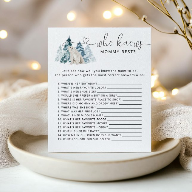 Winter Who conhece o melhor jogo para a mamãe (Criador carregado)