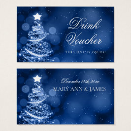 Winter Wonderland Christmas Wedink Drink Voucher