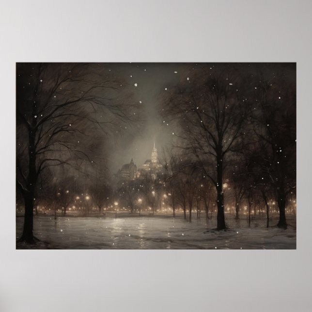 Winter Wonderland Park Poster (Frente)