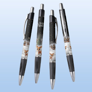 Winter Wonderland Reindet Deixe-o nevar Caneta