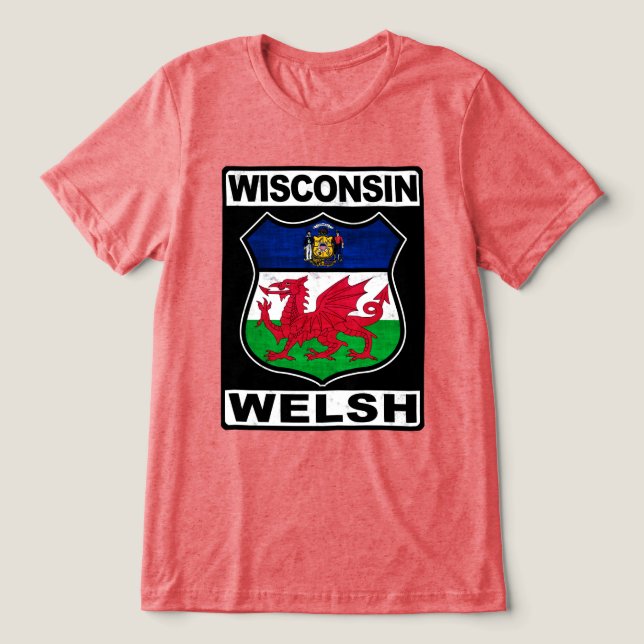 Wisconsin Welsh American (Design frontal)